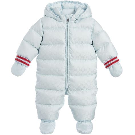 baby with gucci|gucci baby snowsuit.